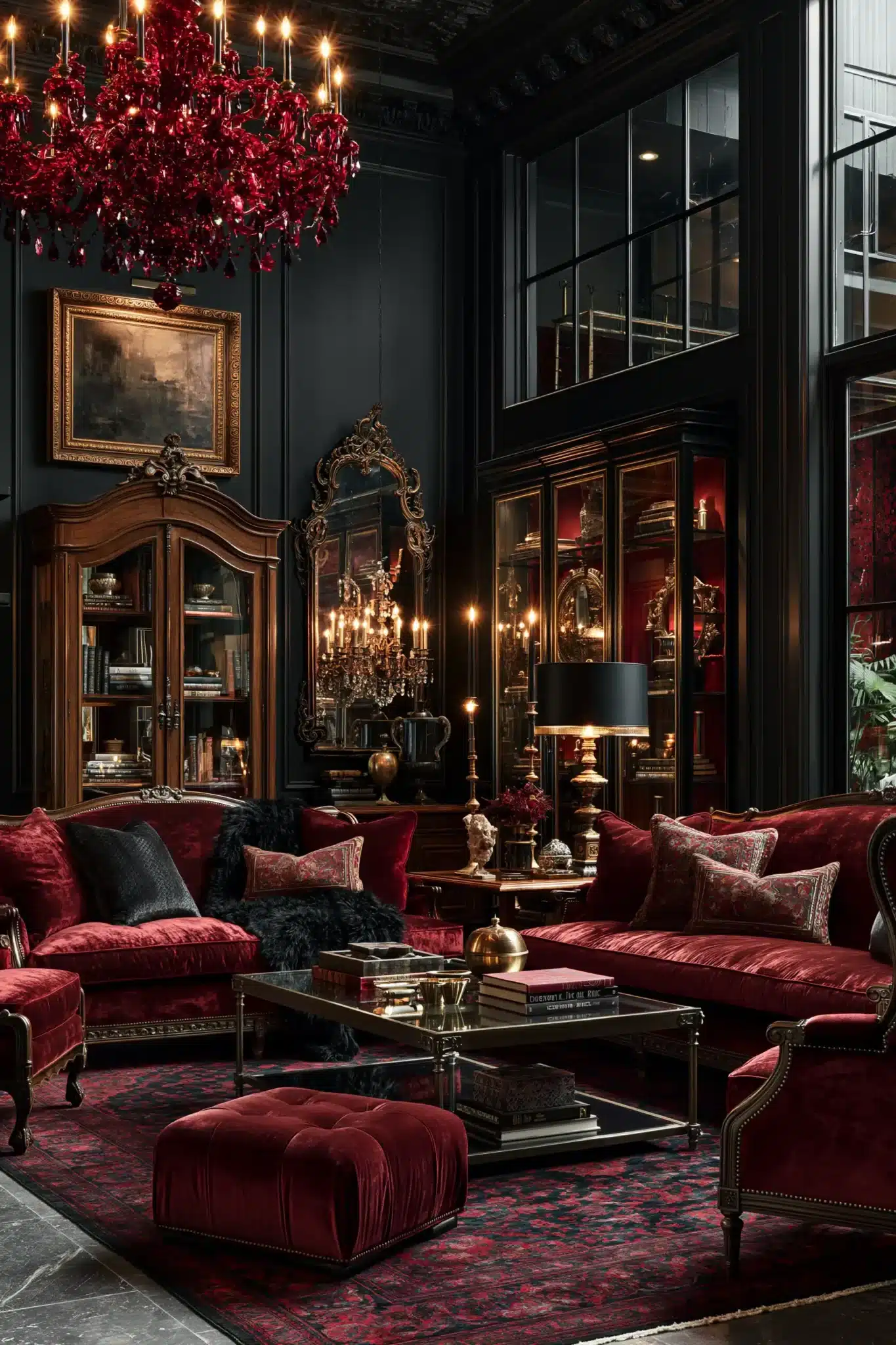 gothic living room