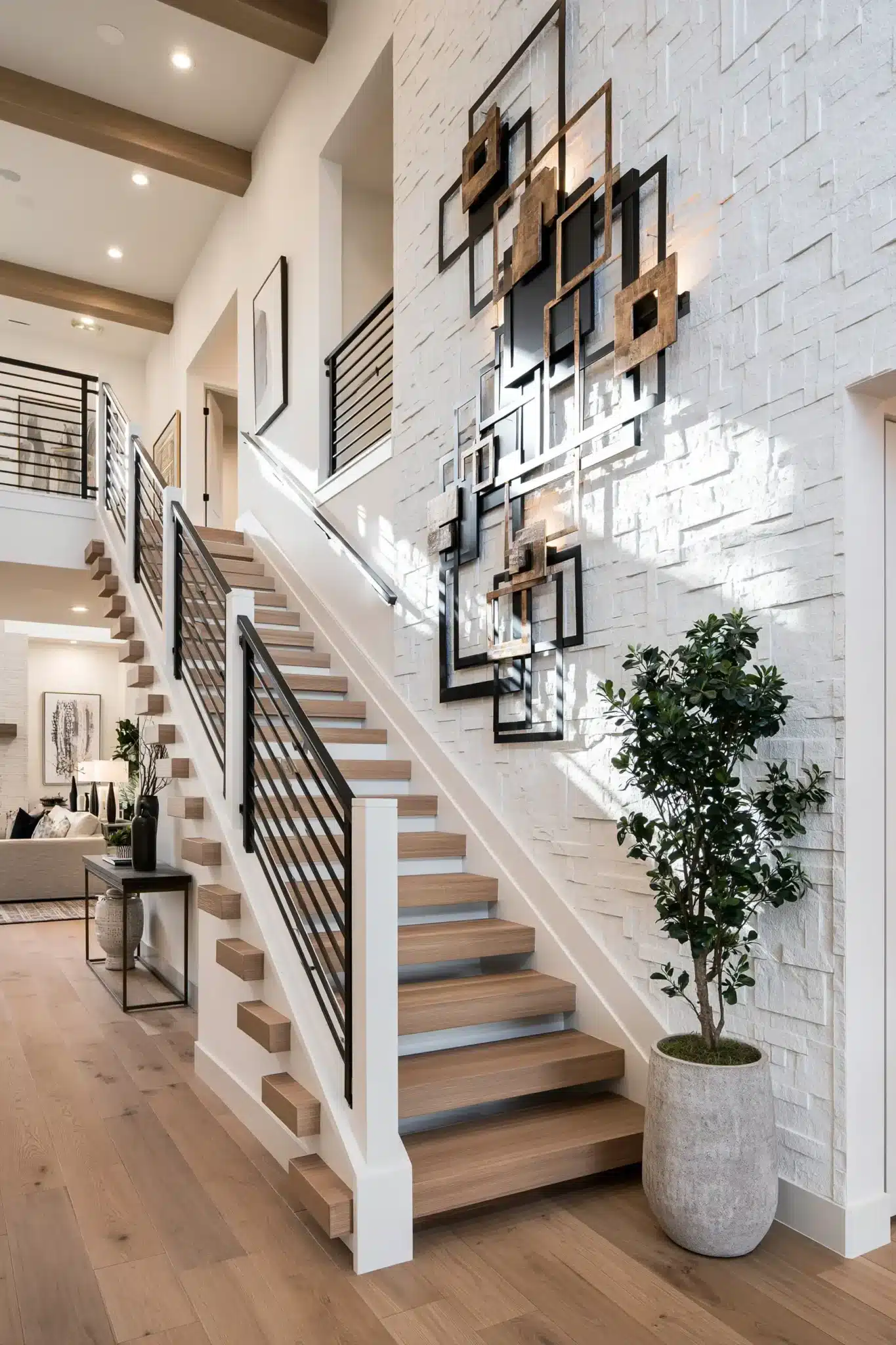staircase wall decor