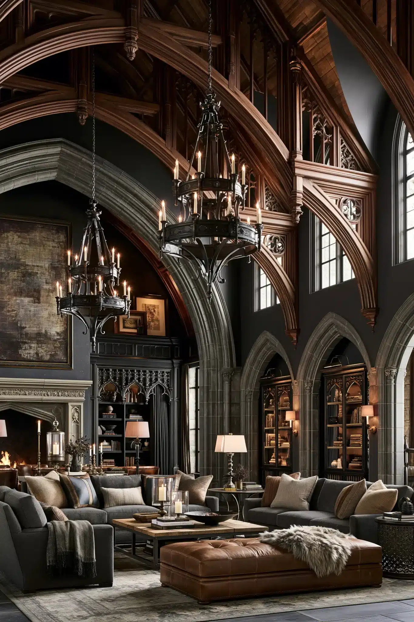 gothic living room