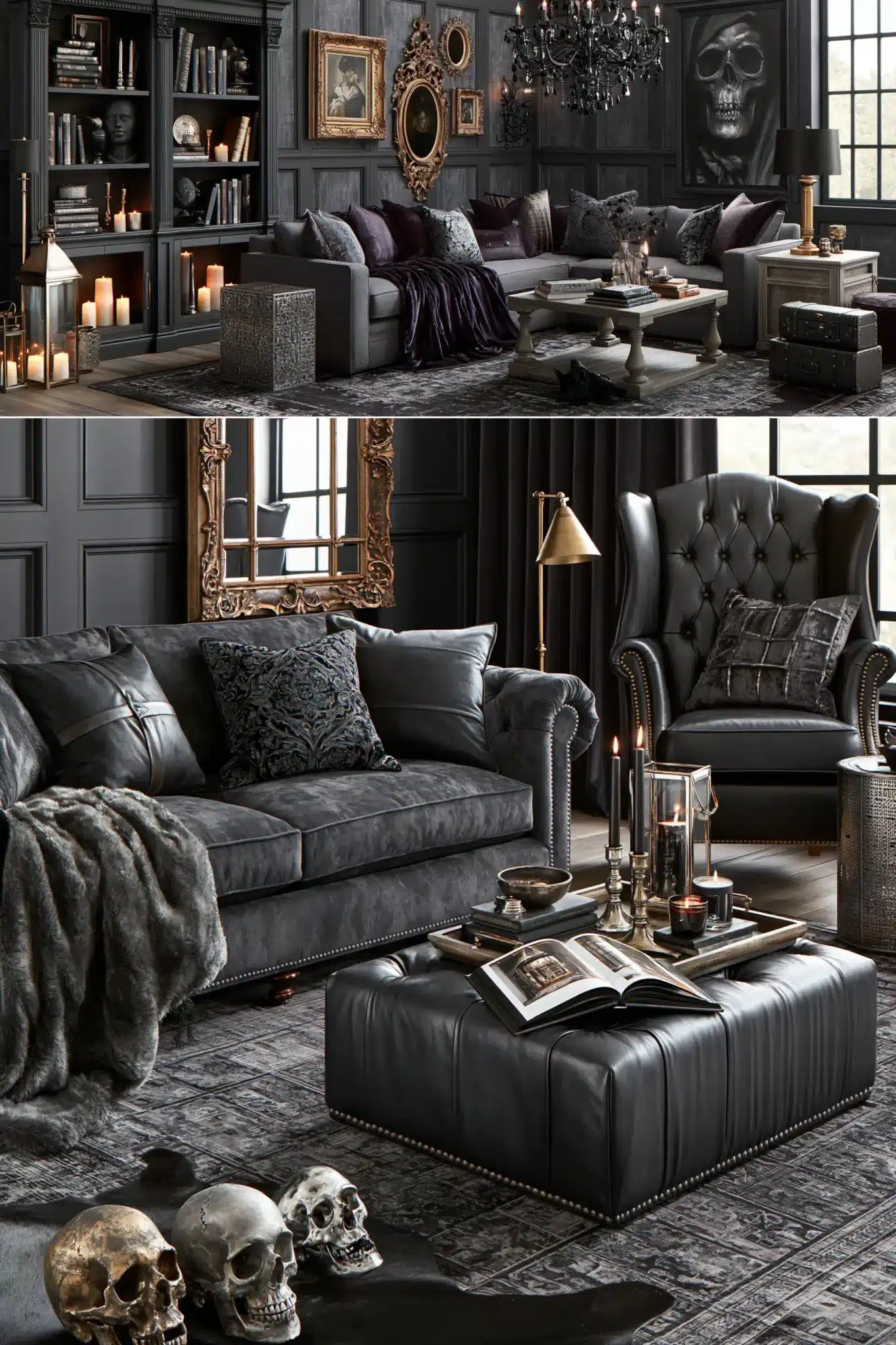 gothic living room