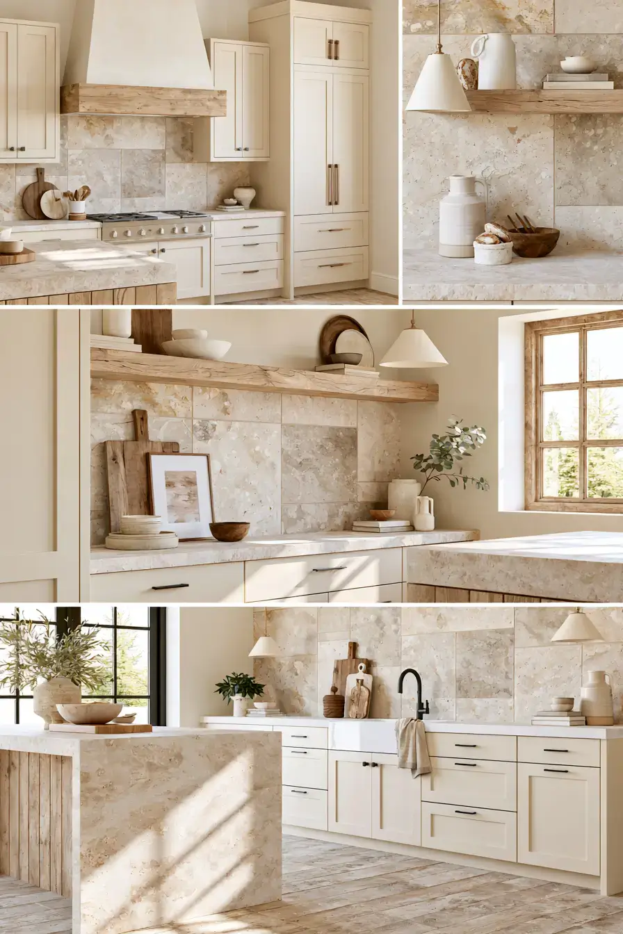 stone kitchen