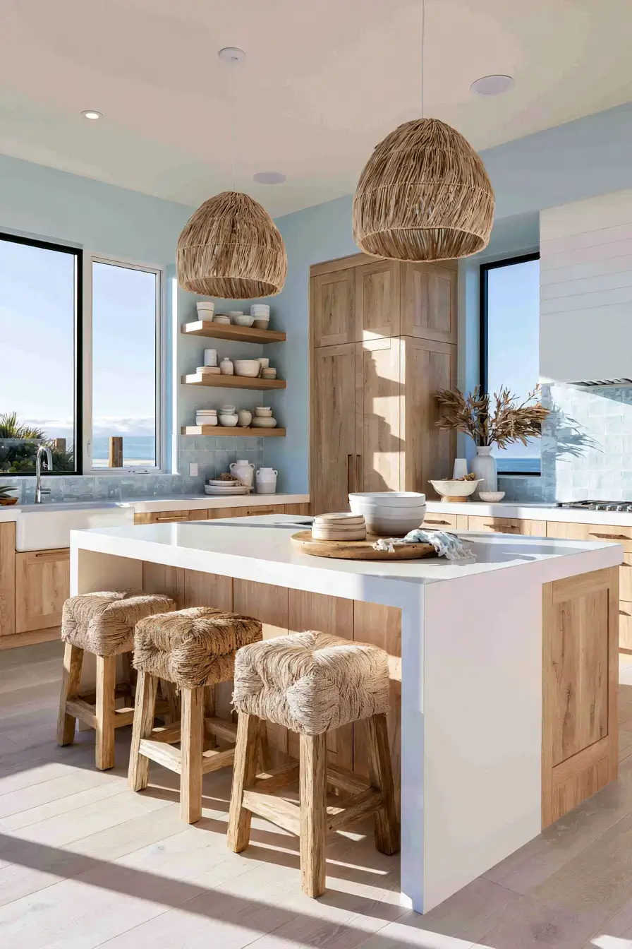 wooden kitchen