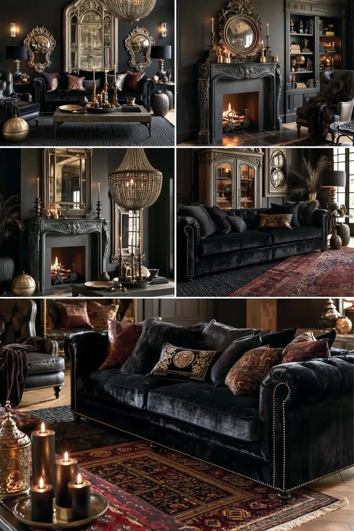 gothic living room