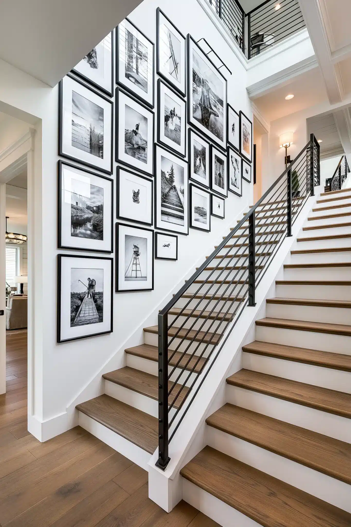 staircase wall decor