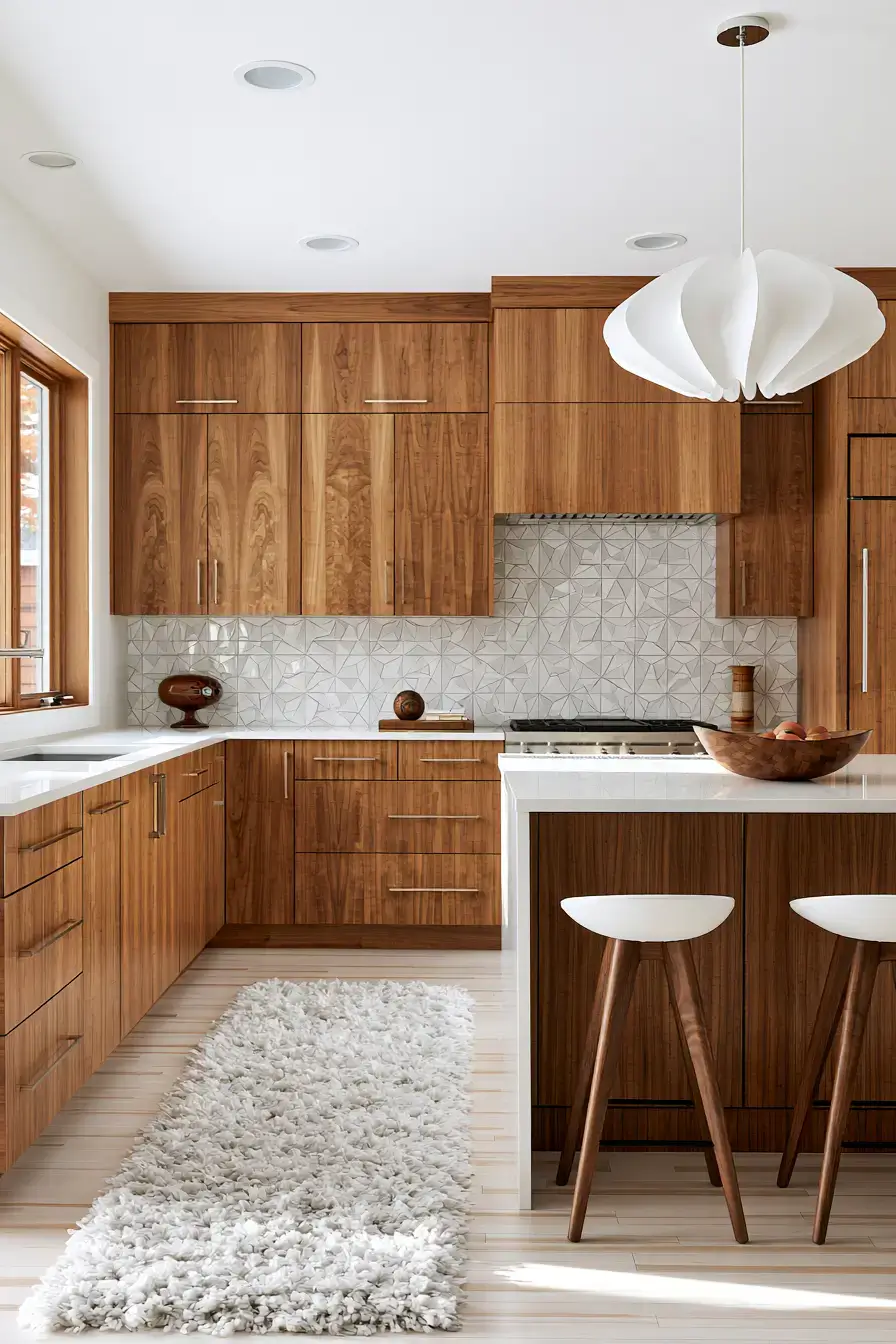wooden kitchen