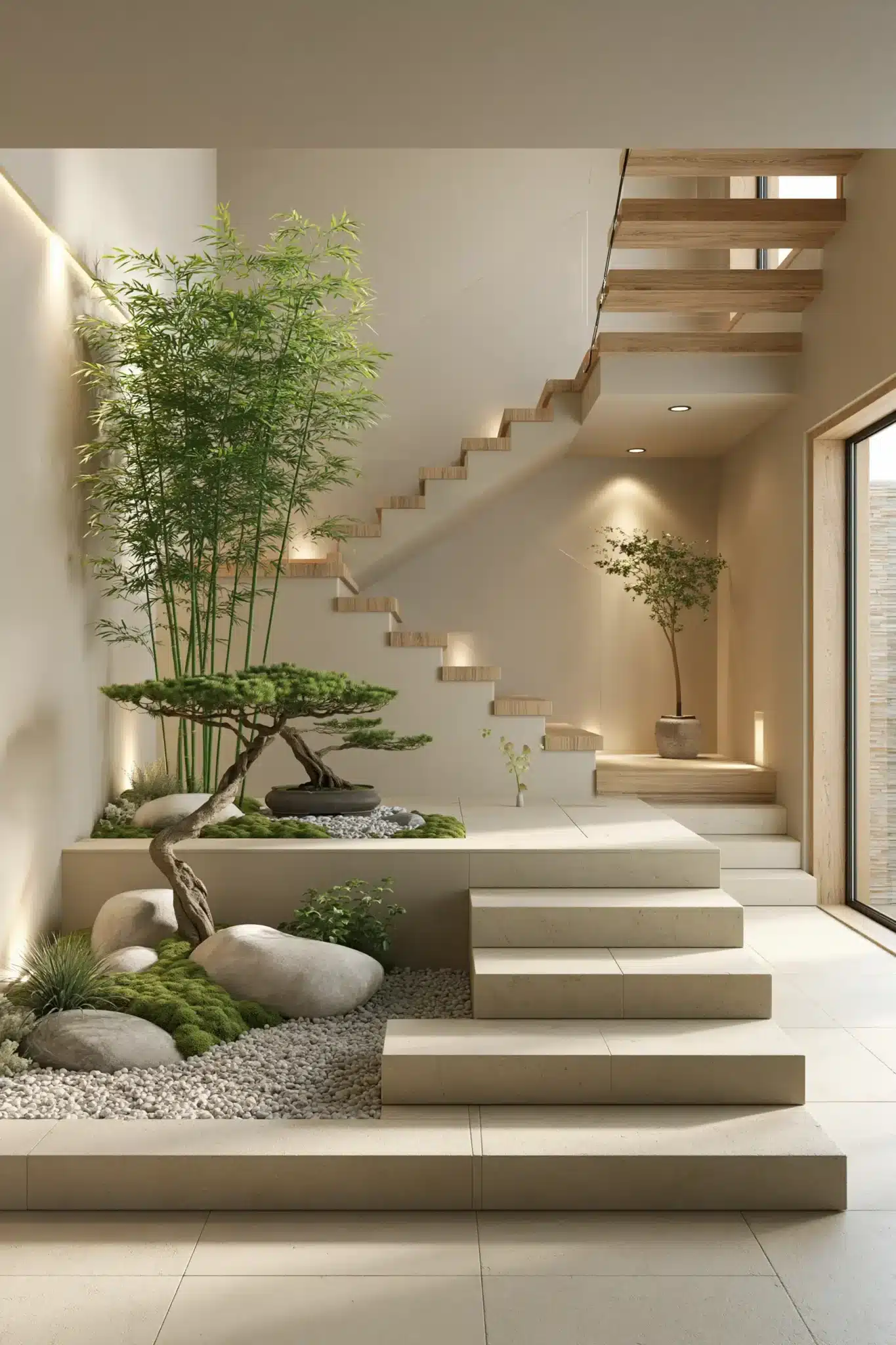 indoor staircase gardens