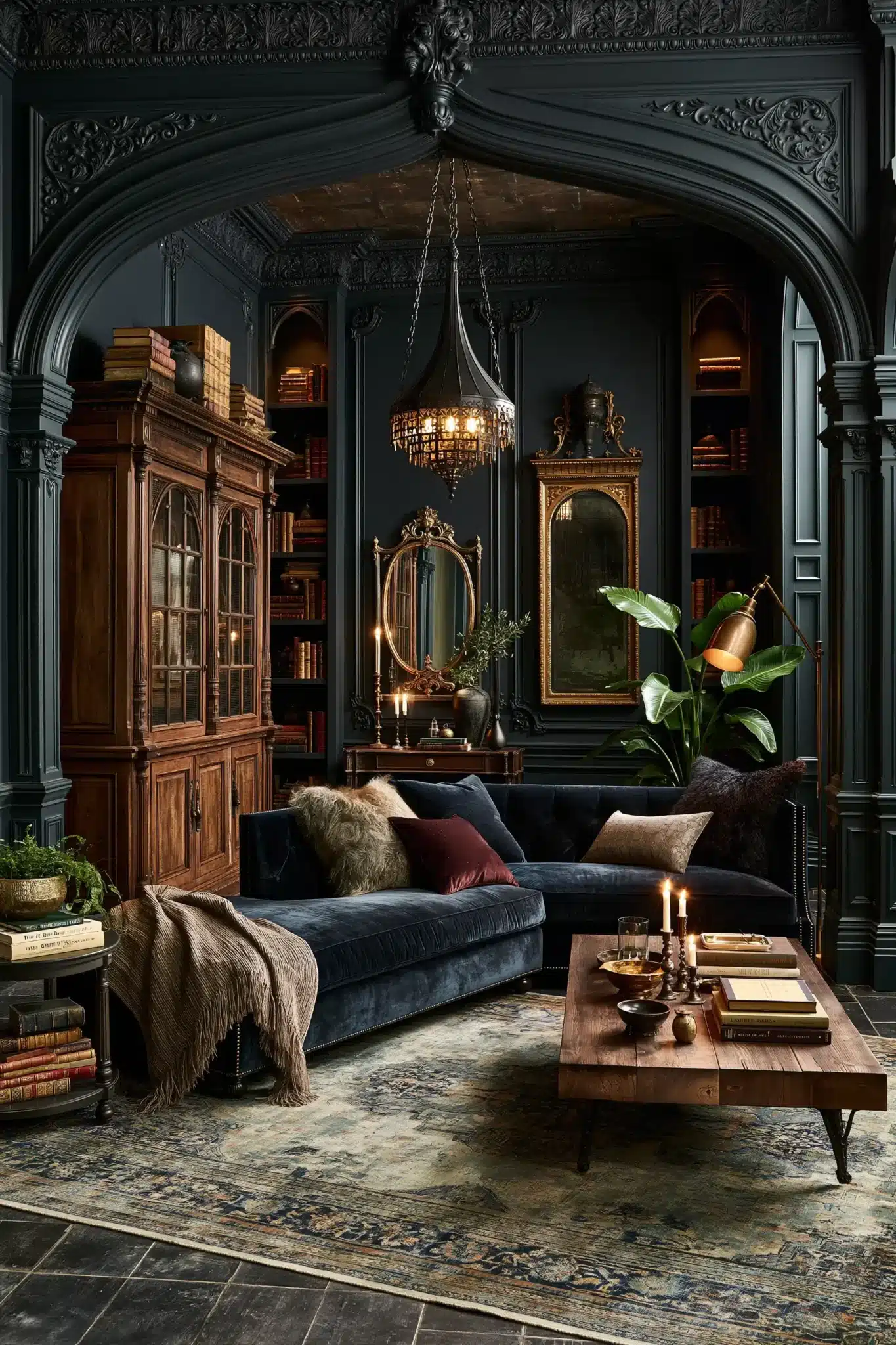 gothic living room