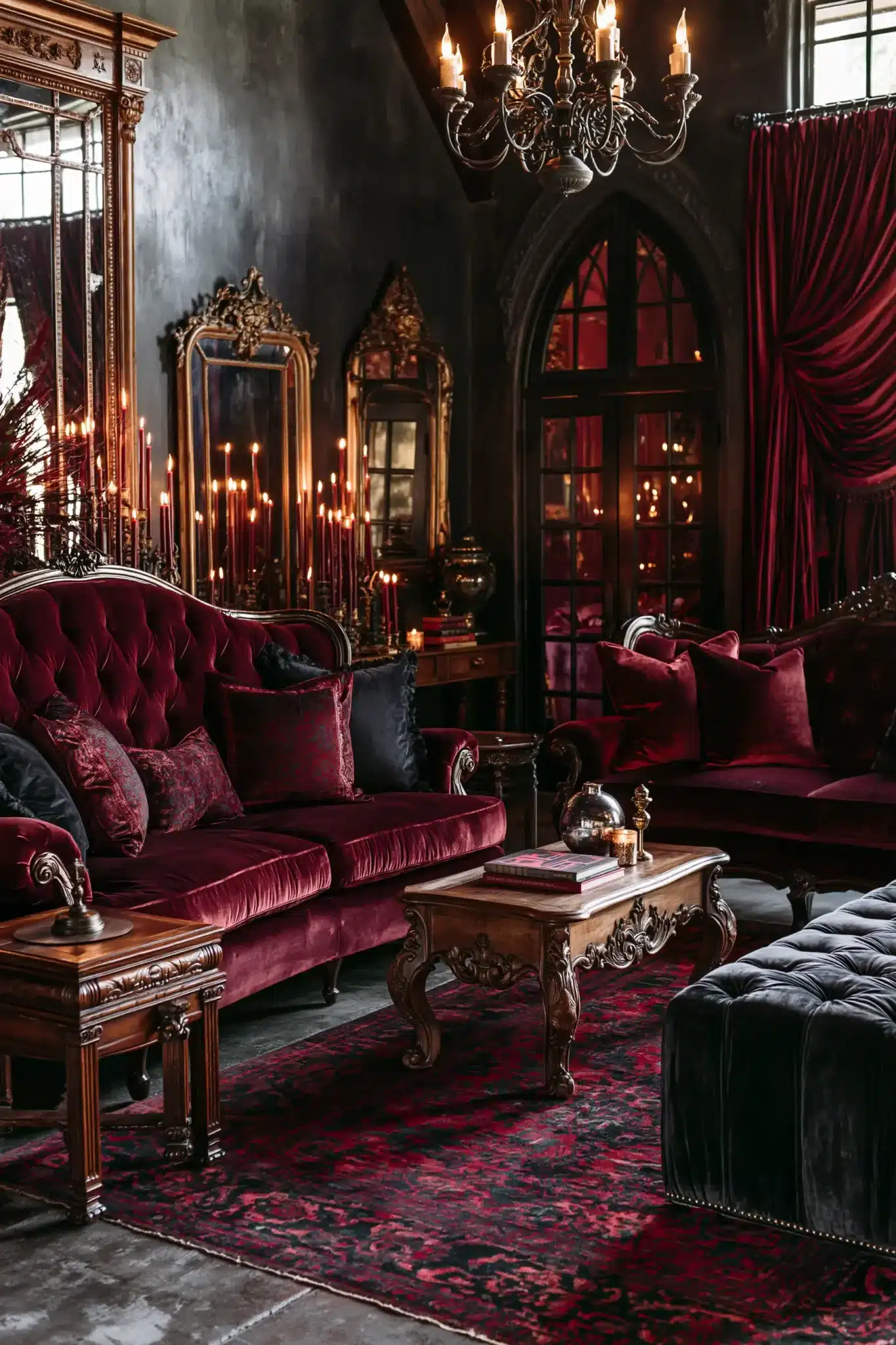 gothic living room