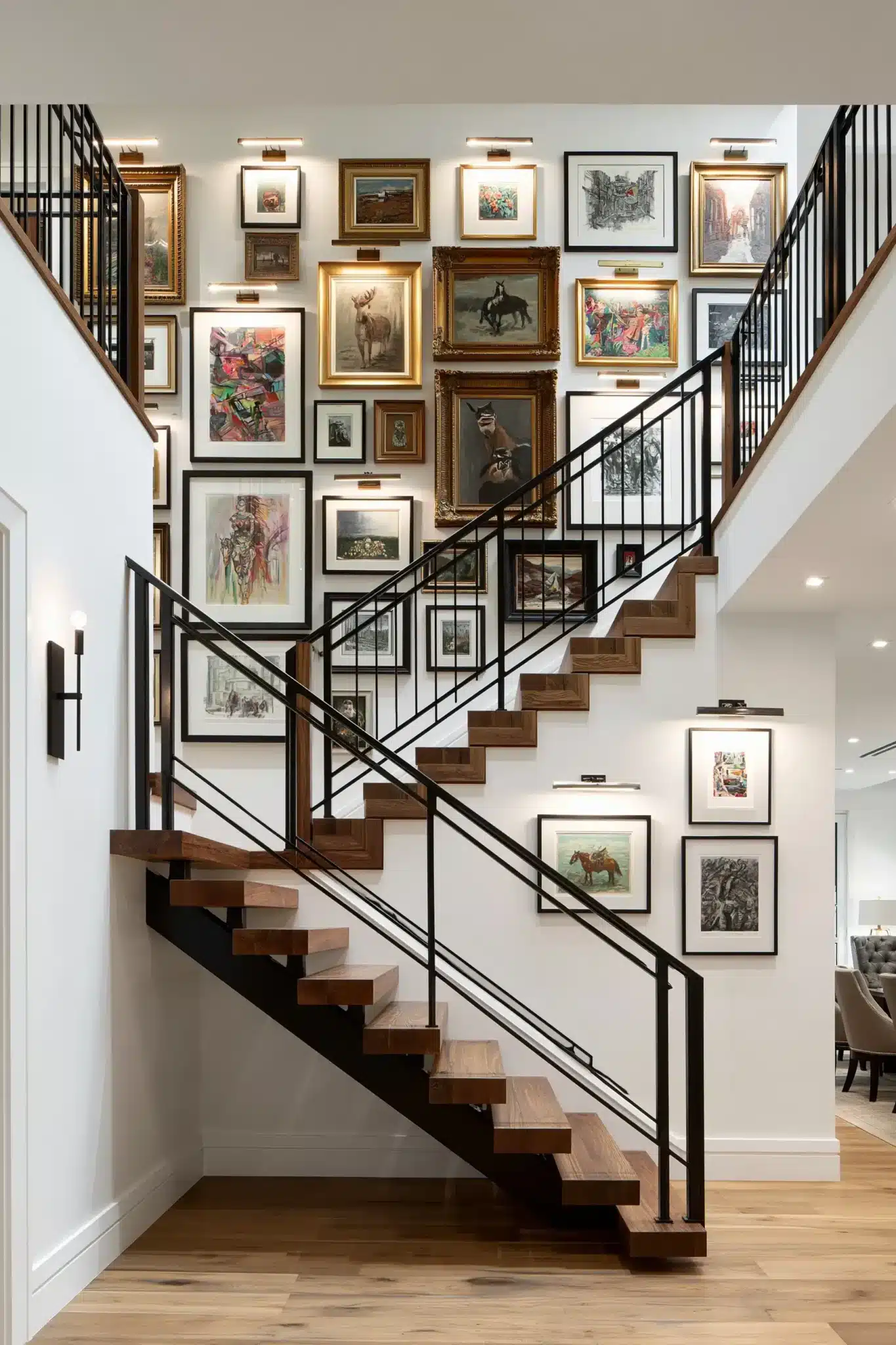 staircase wall decor