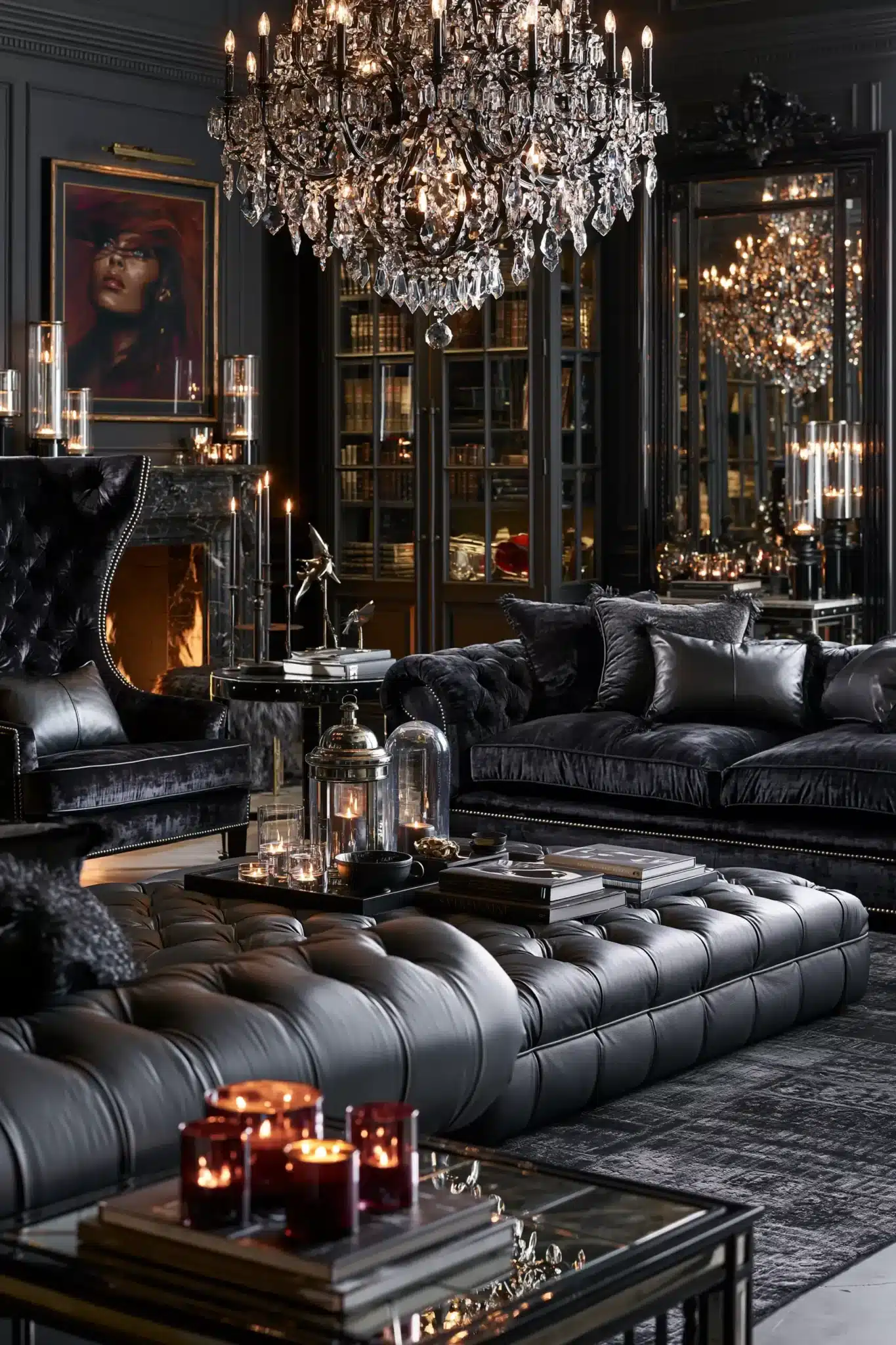 gothic living room