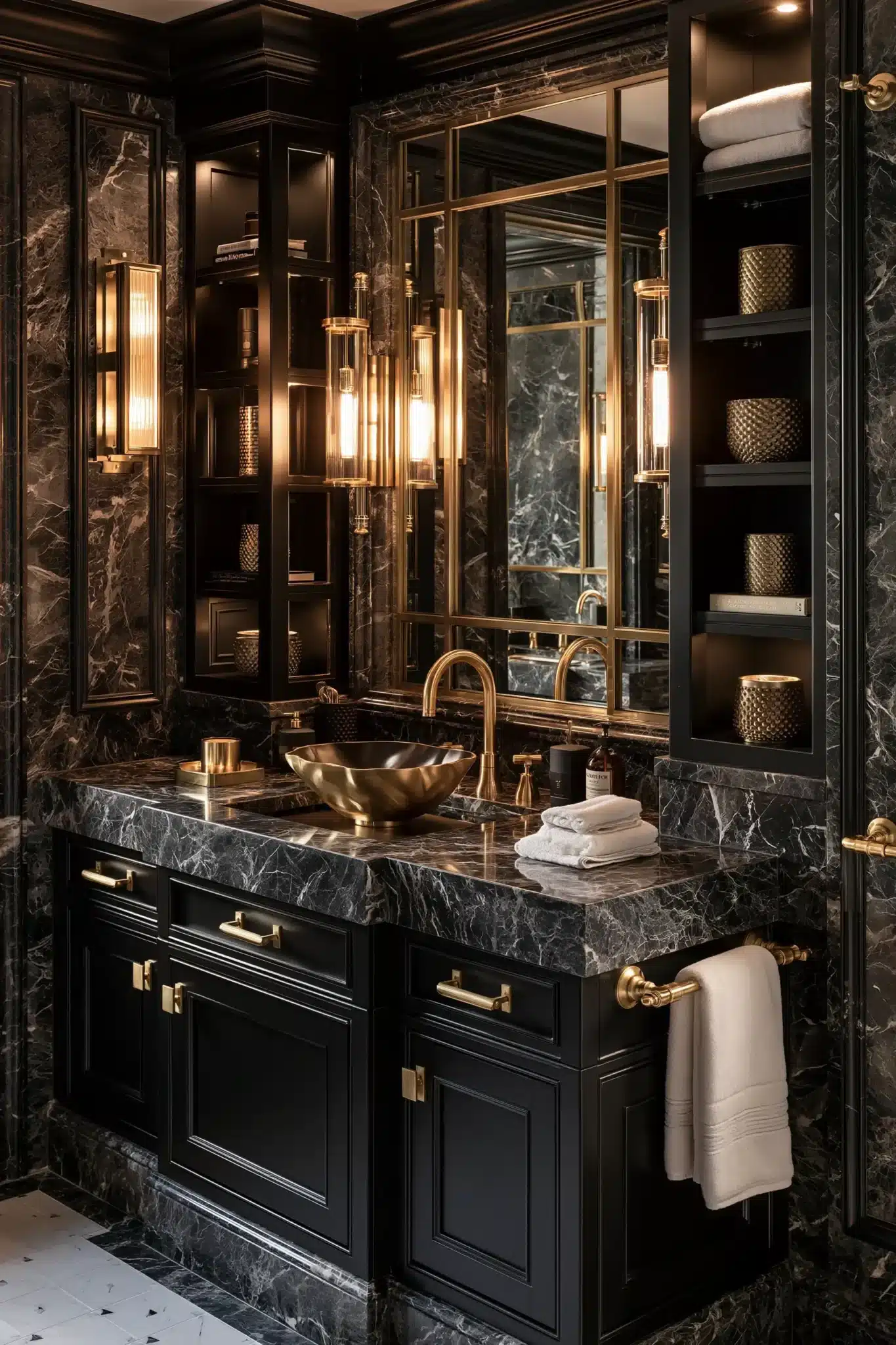 gothic bathroom