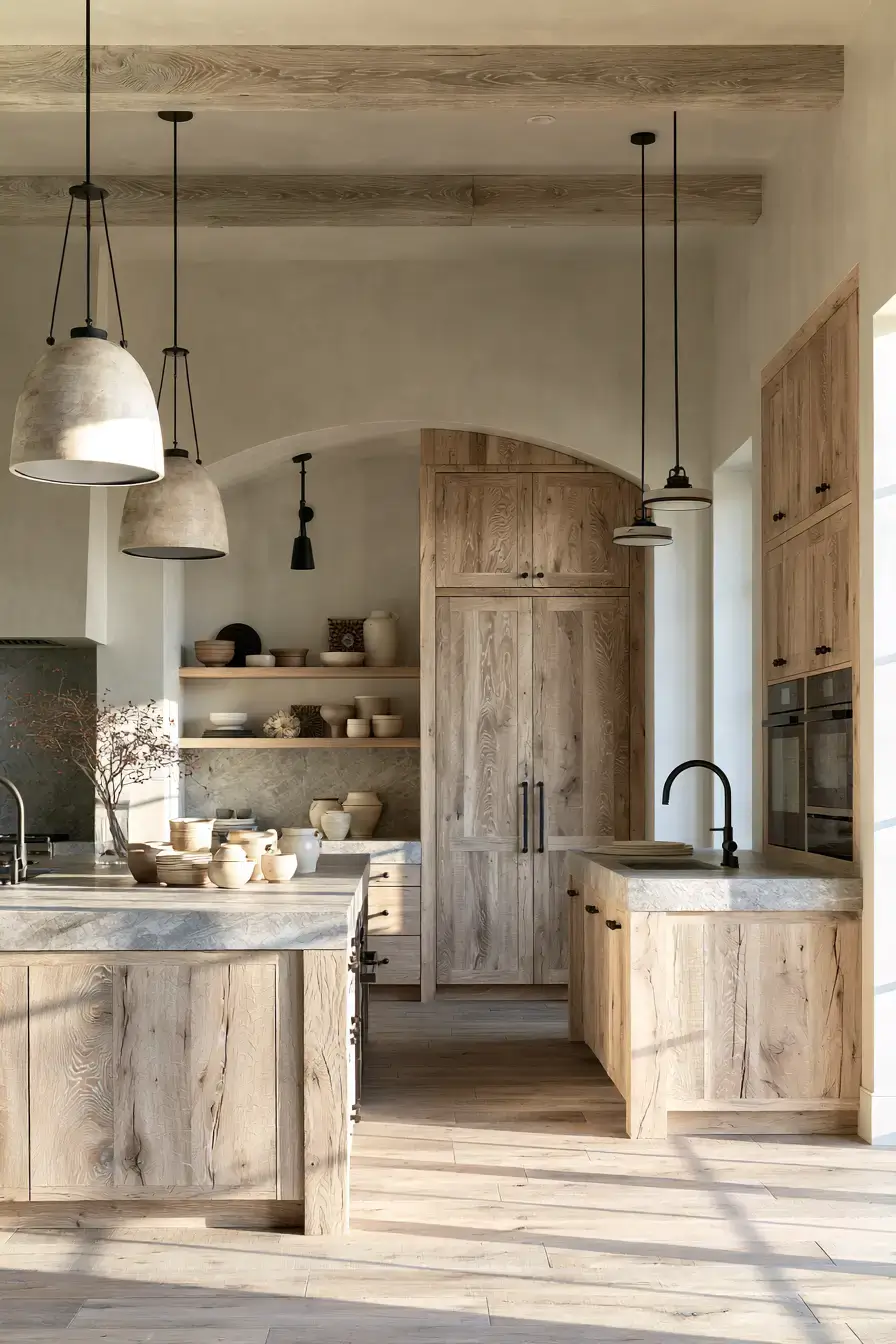 wooden kitchen