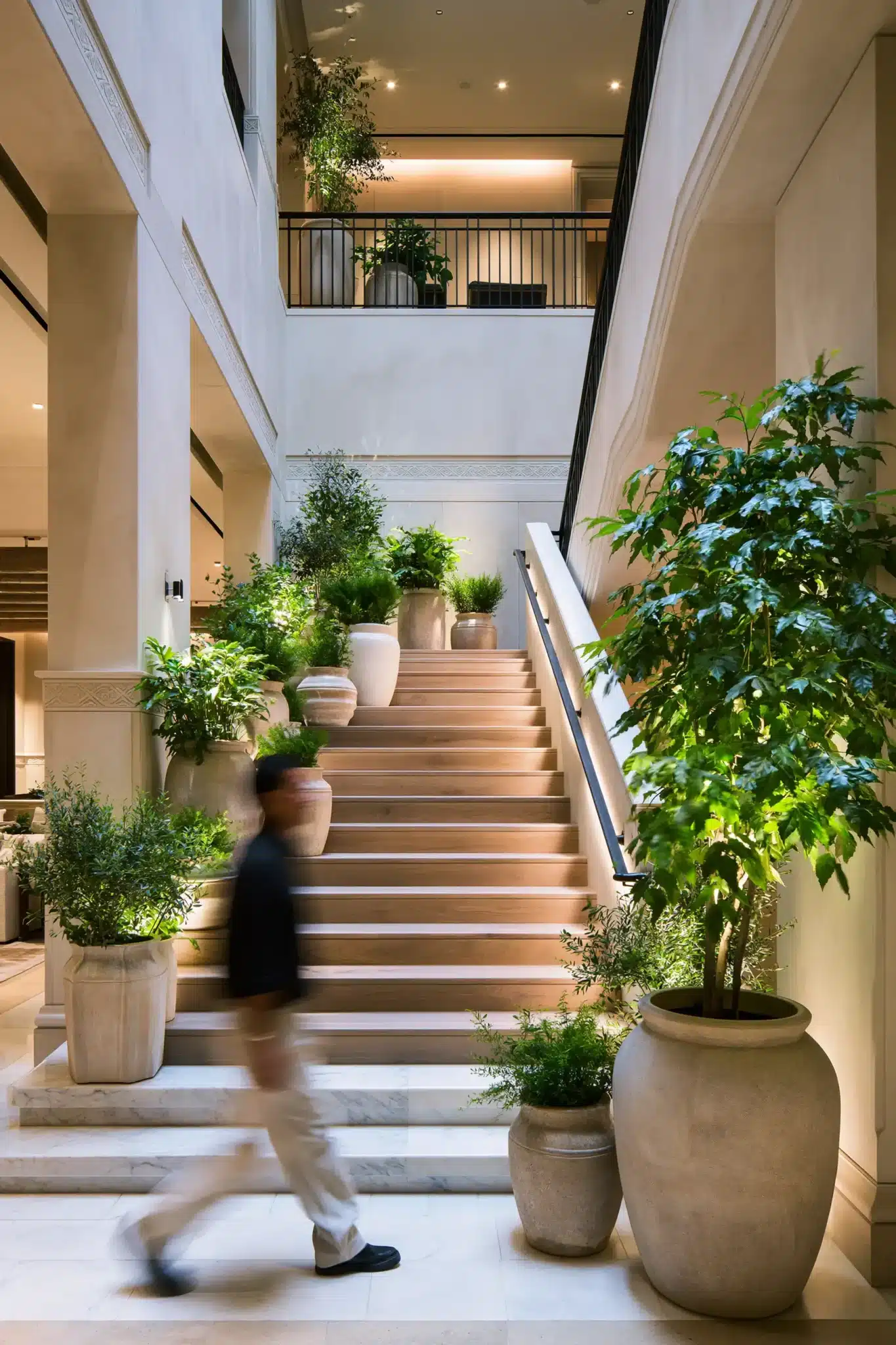 indoor staircase gardens