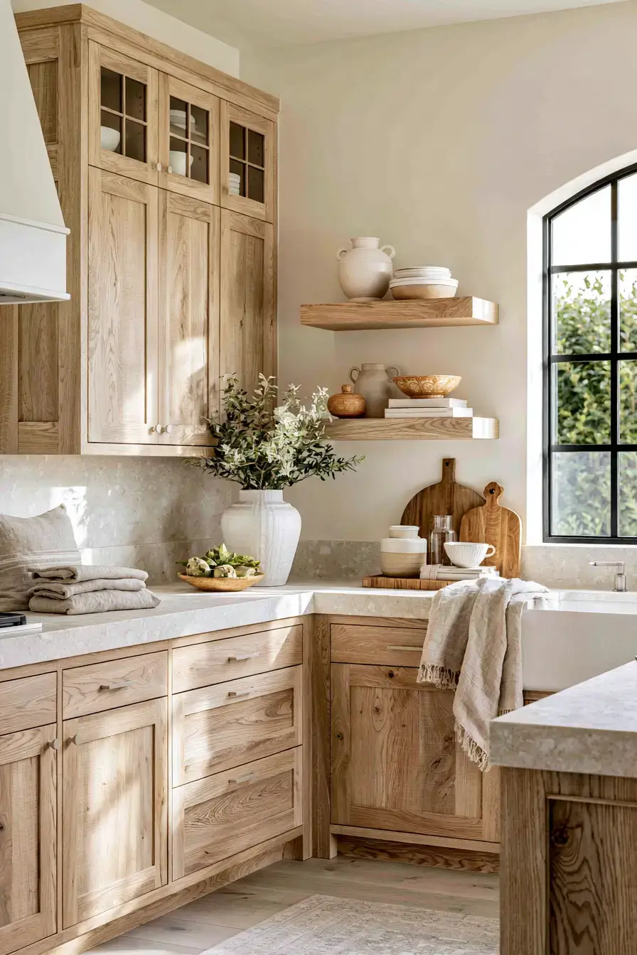 wooden kitchen