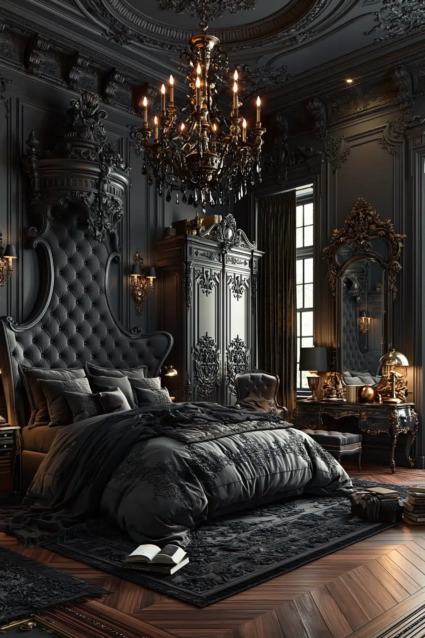 gothic bedroom