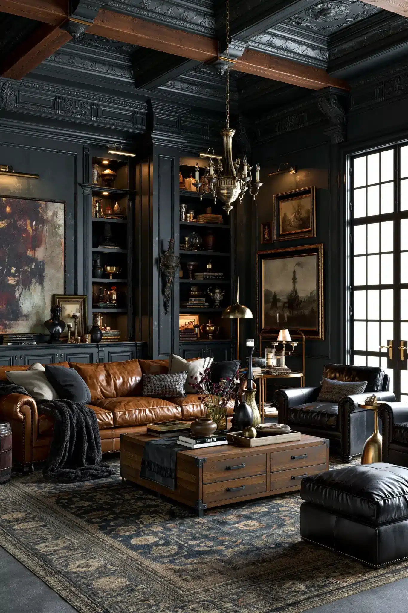 gothic living room