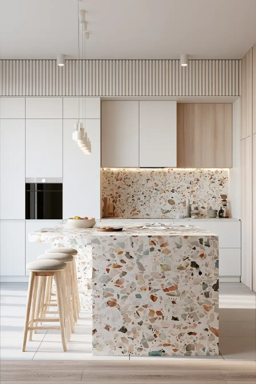 stone kitchen