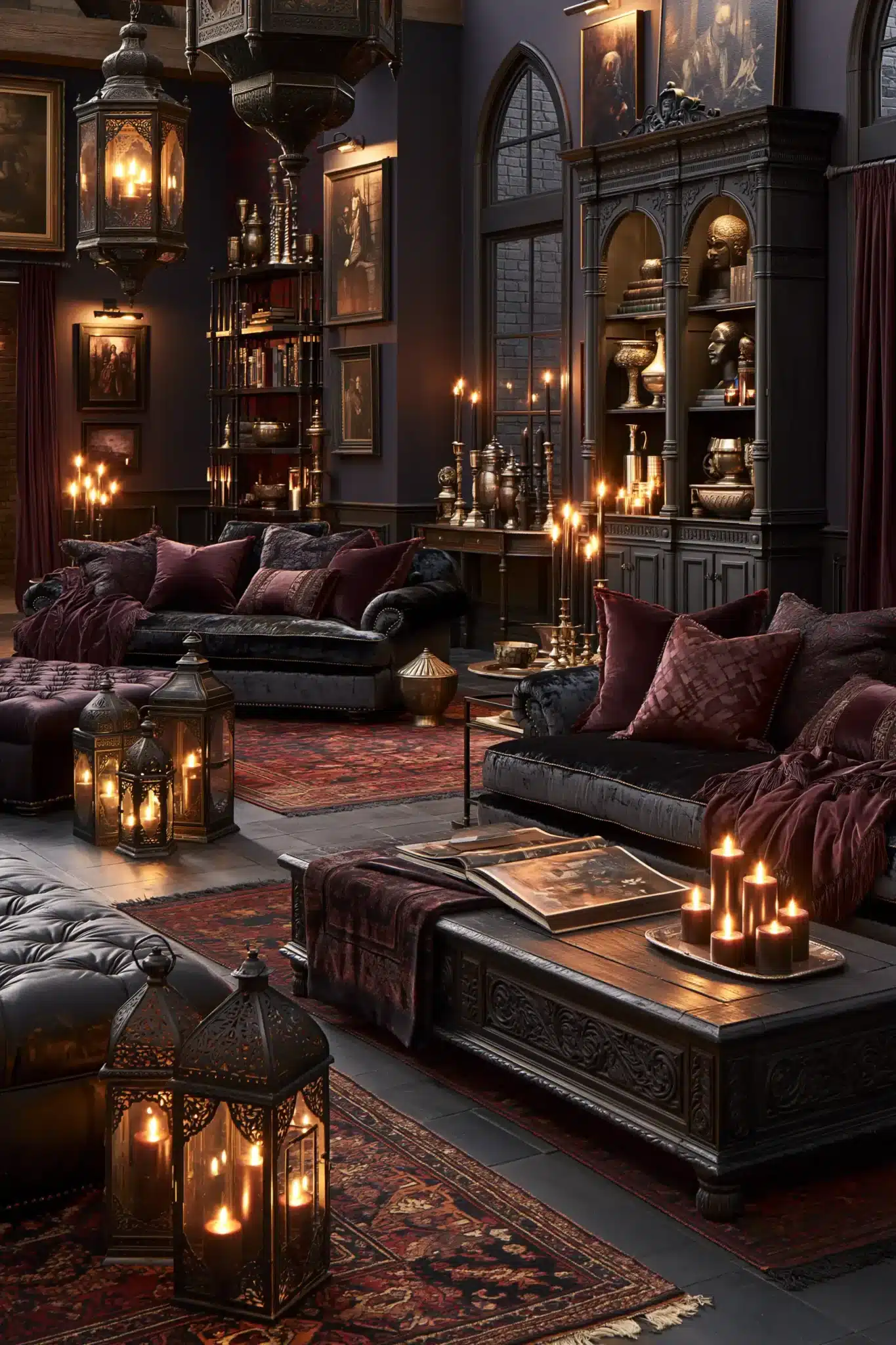 gothic living room