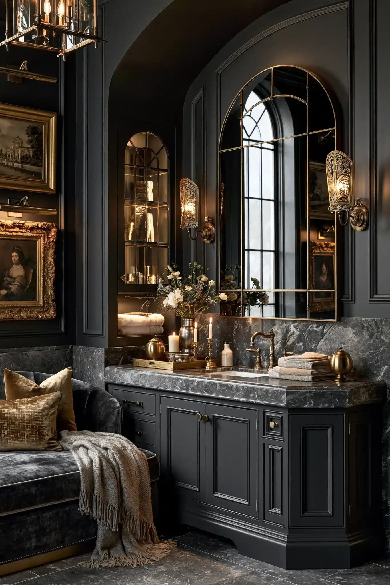 gothic bathroom