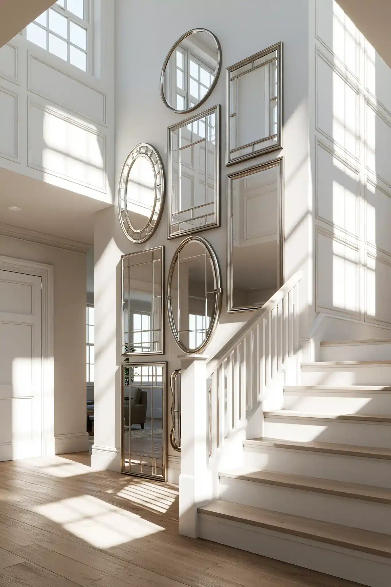 staircase wall decor