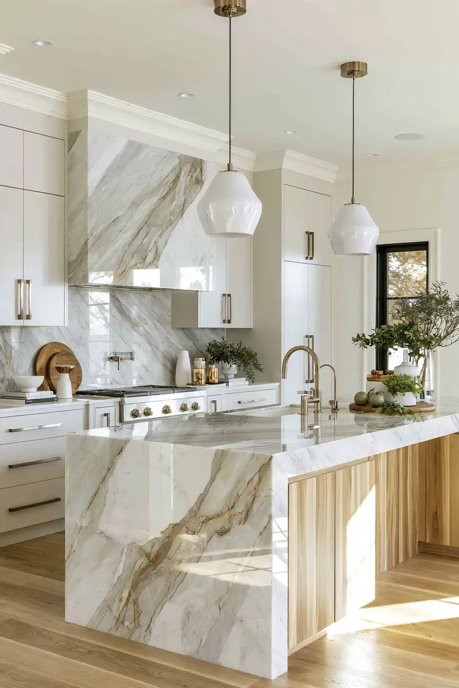 stone kitchen