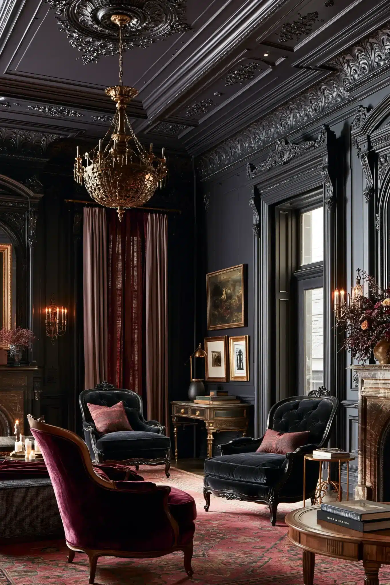 gothic living room