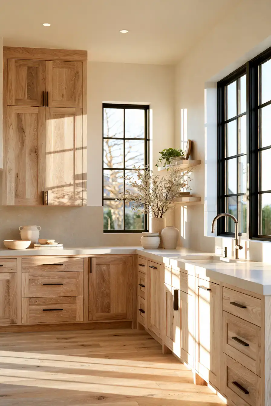 wooden kitchen