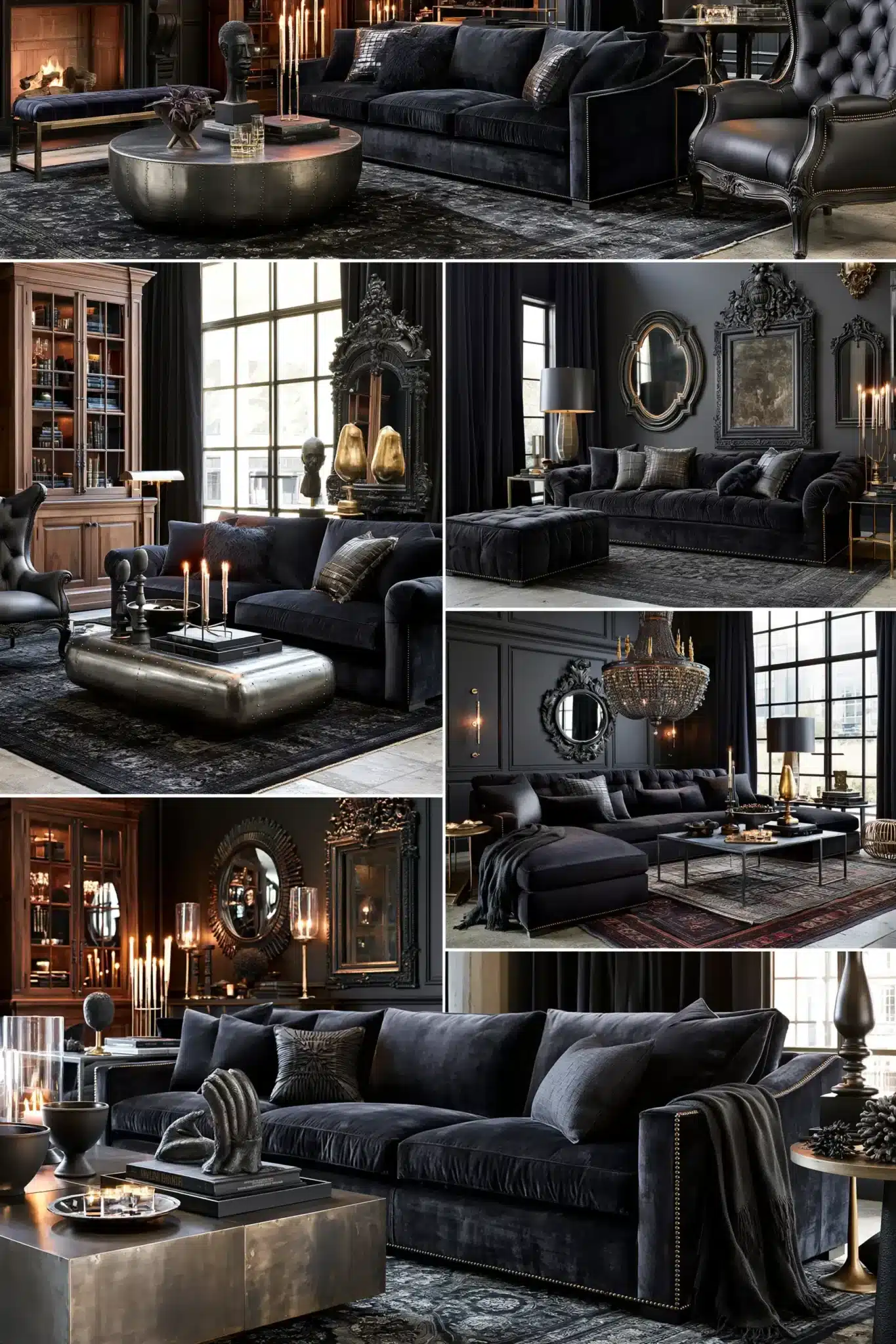 gothic living room