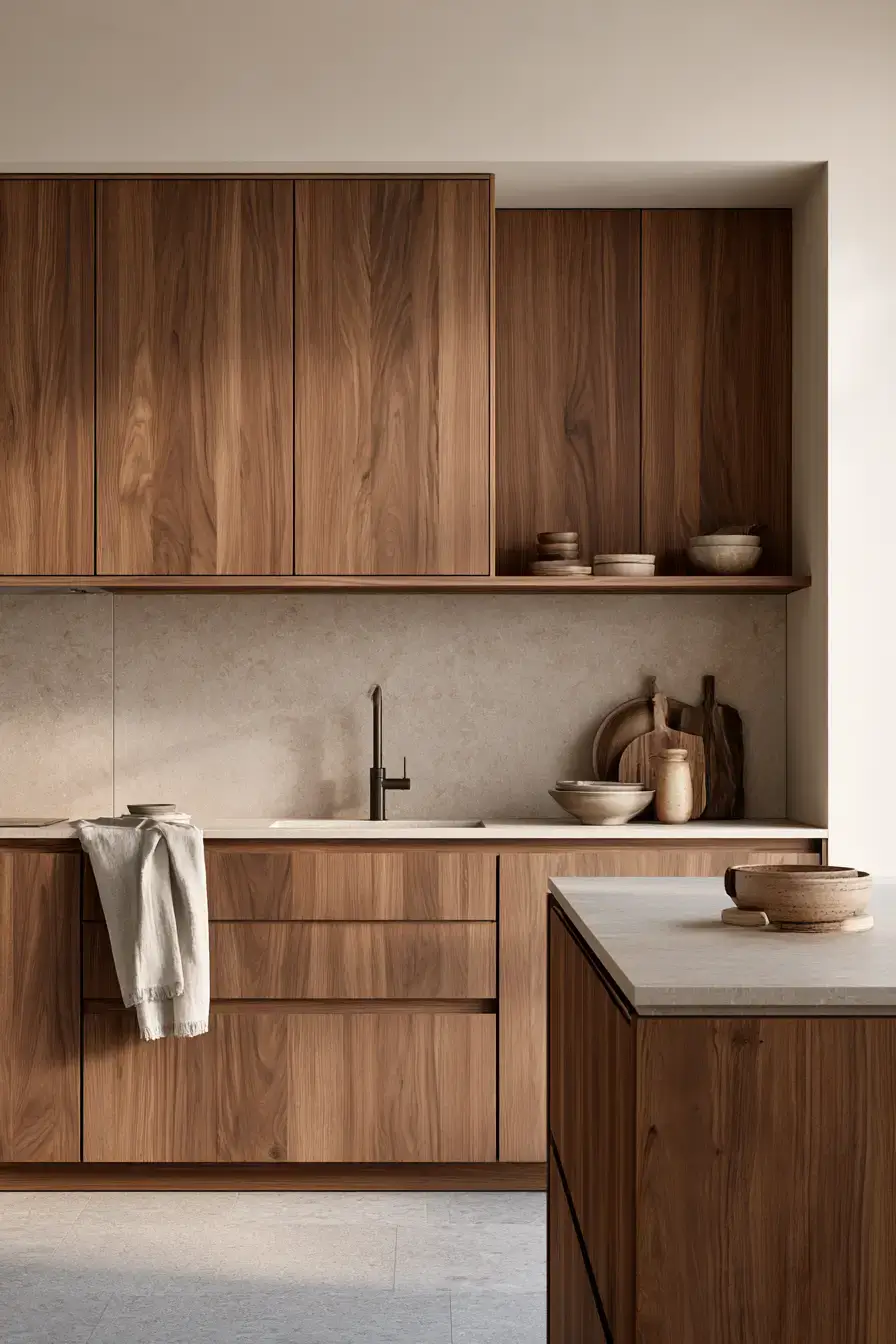 wooden kitchen