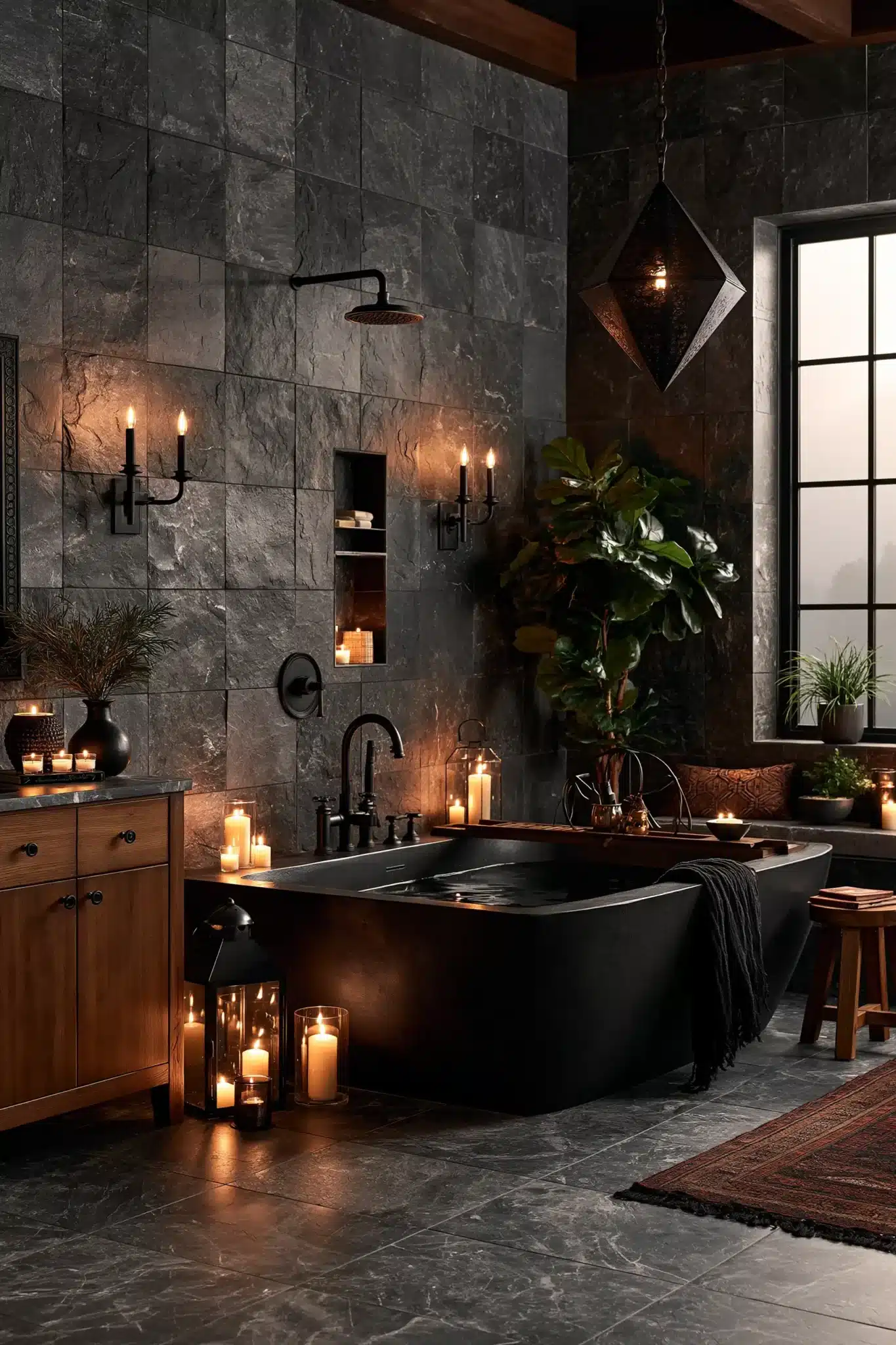 gothic bathroom