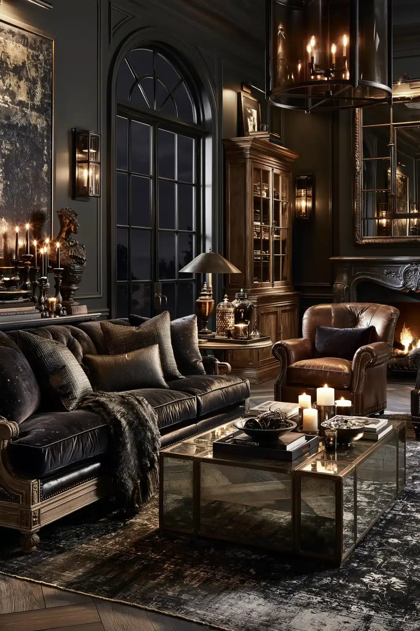 gothic living room