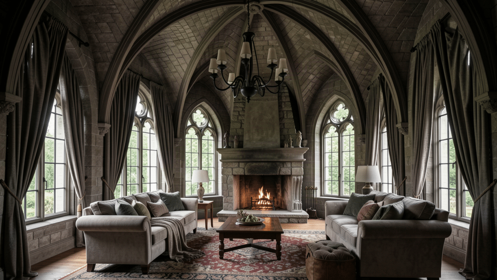 gothic living room