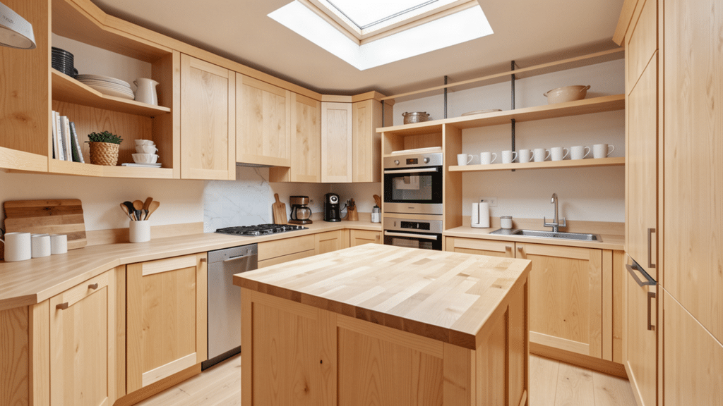 wooden kitchen